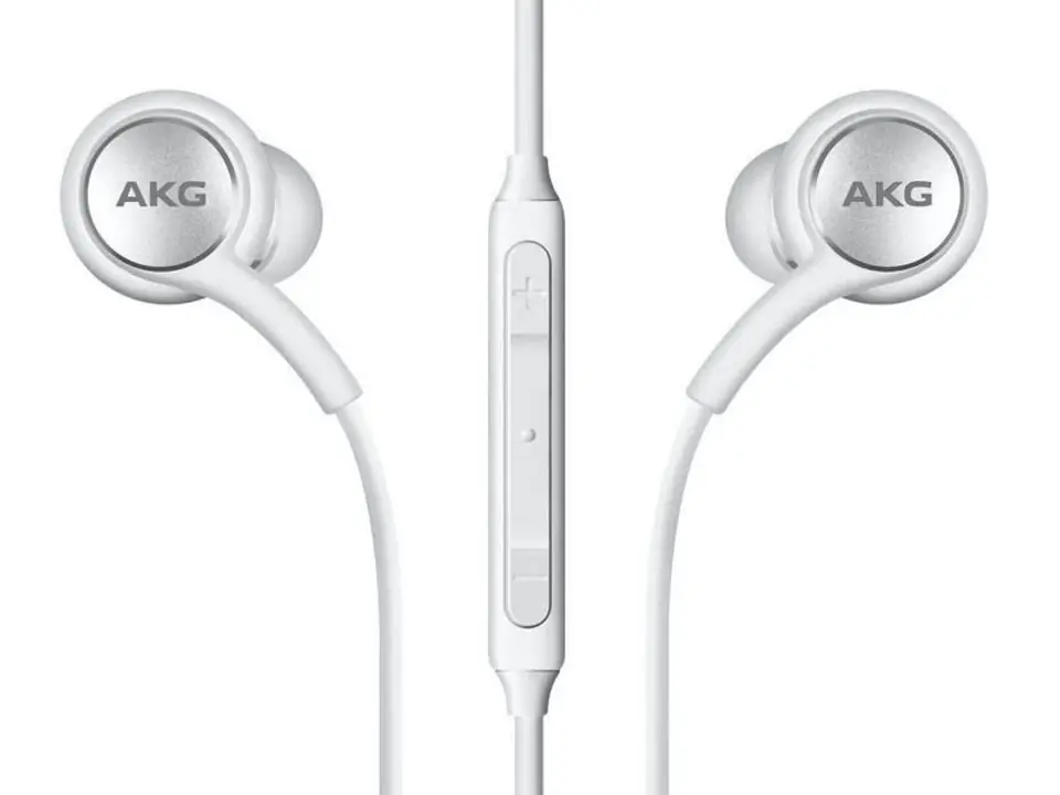 ⁨Samsung AKG by harman EO-IG955-HF 3.5mm s10 in-ear headphones white⁩ at Wasserman.eu