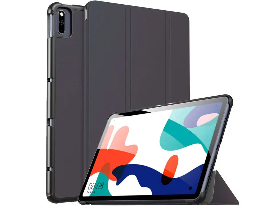 ⁨Etui obudowa Alogy Book Cover do Huawei MatePad 10.4 Szare⁩ w sklepie Wasserman.eu