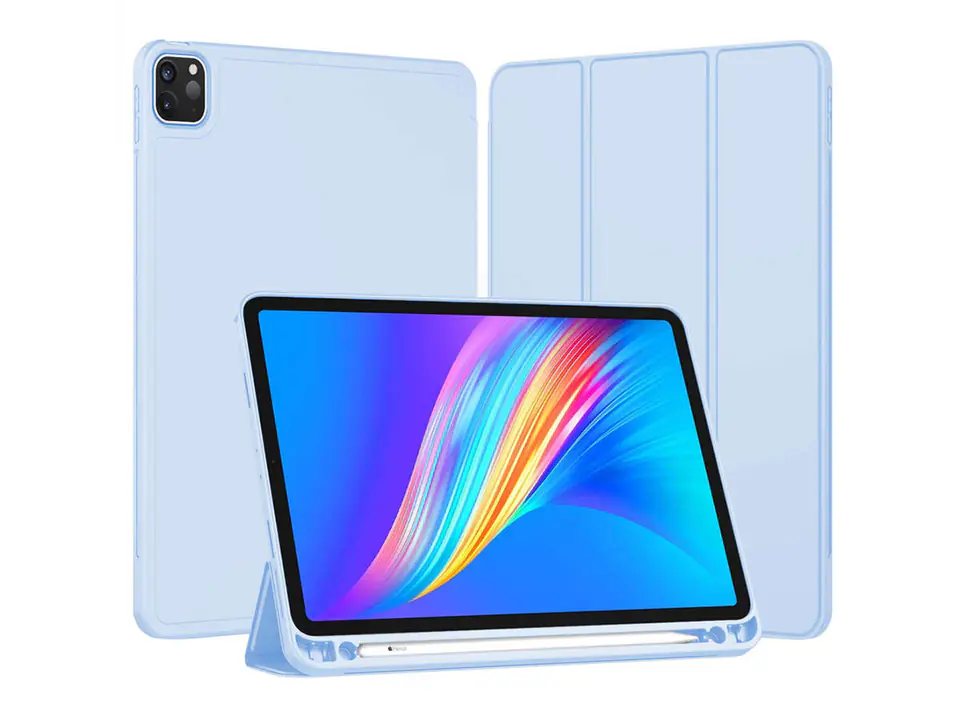 ⁨Etui Alogy Smart Case do Apple iPad Pro 11 2021 Niebieski⁩ w sklepie Wasserman.eu