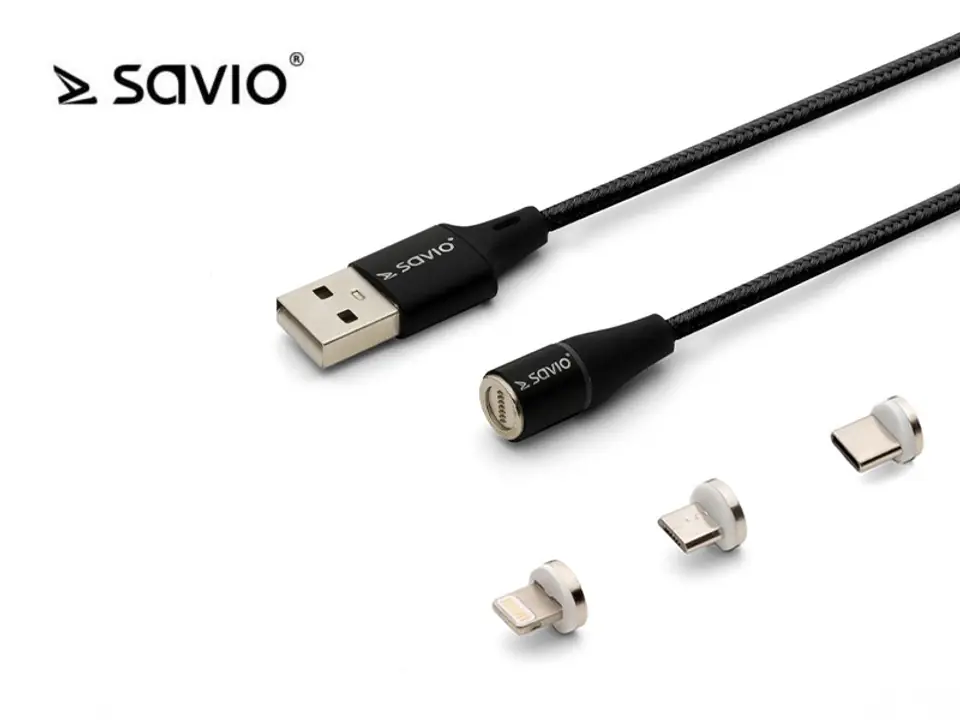 USB cable 3w1 CL-152 1m SAVIO CL-152 at Wasserman.eu