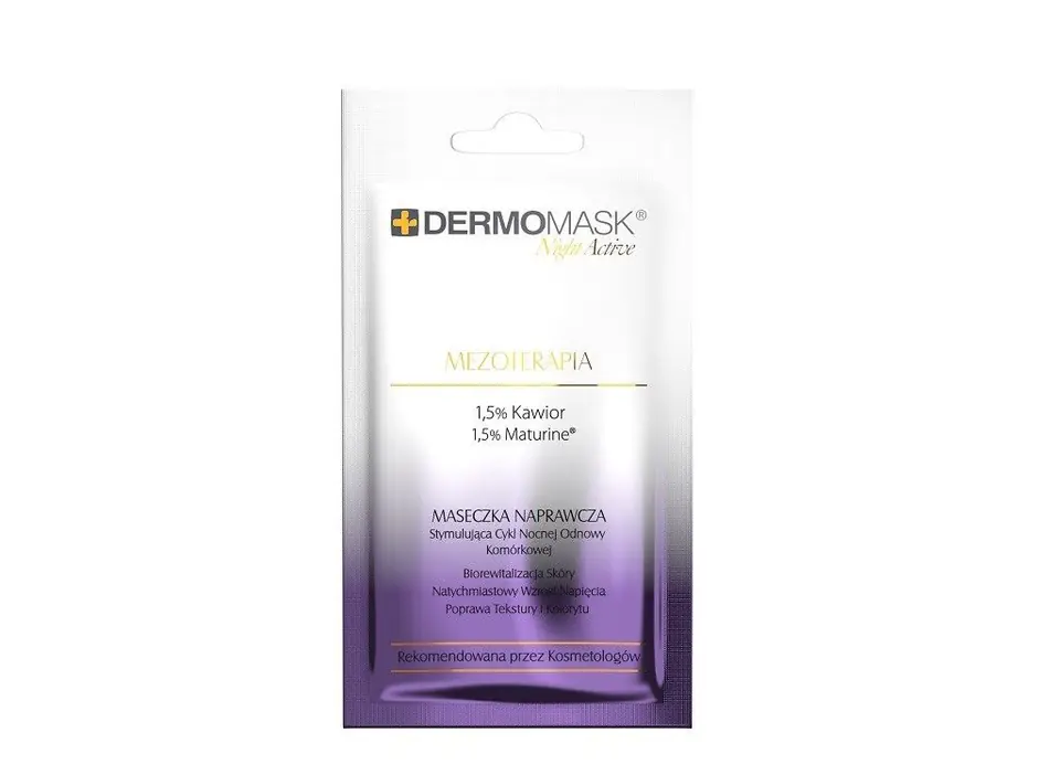 ⁨L'BIOTICA Dermomask Night Active Repair face mask - Mesotherapy 12ml⁩ at Wasserman.eu