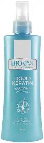 ⁨L'BIOTICA Biovax Keratin liquid - Keratin and Silk 200ml⁩ at Wasserman.eu