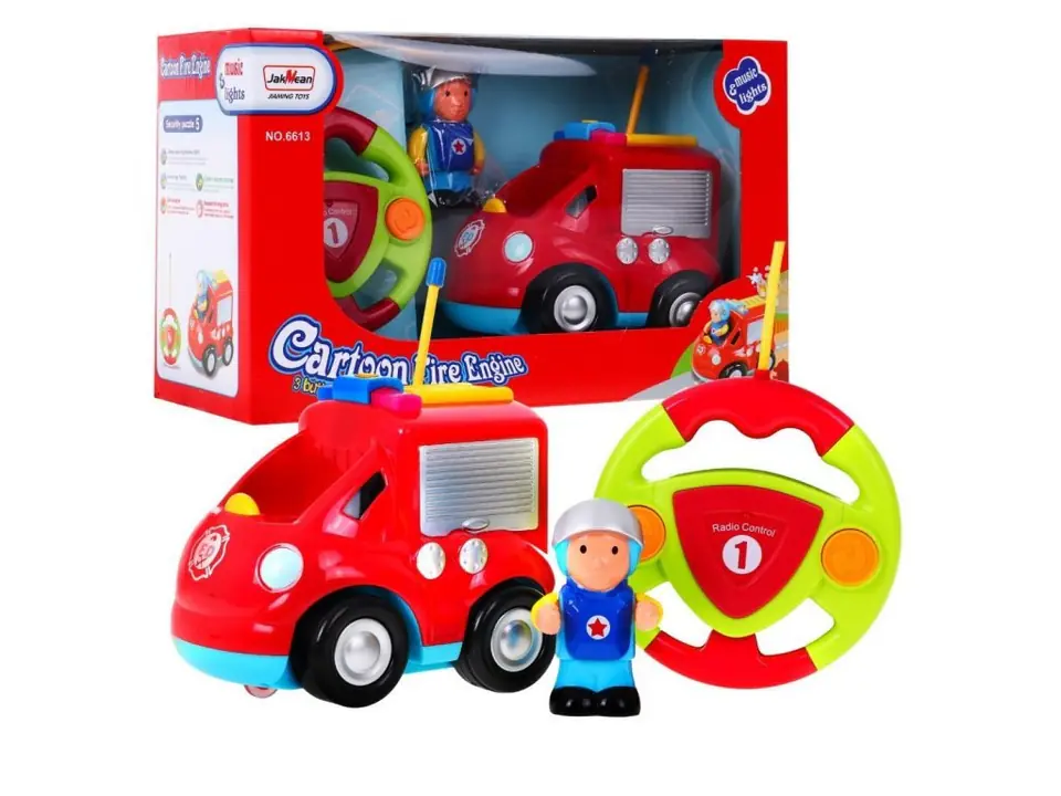 Car Fire brigade R/C for toddler at Wasserman.eu