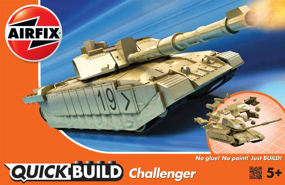 ⁨Model Quickbuild Challenger Tank Desert⁩ w sklepie Wasserman.eu