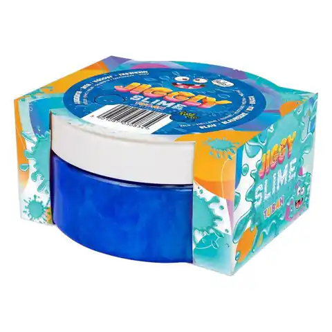 ⁨Slime Jiggly  - niebieski Jagoda 200g⁩ w sklepie Wasserman.eu
