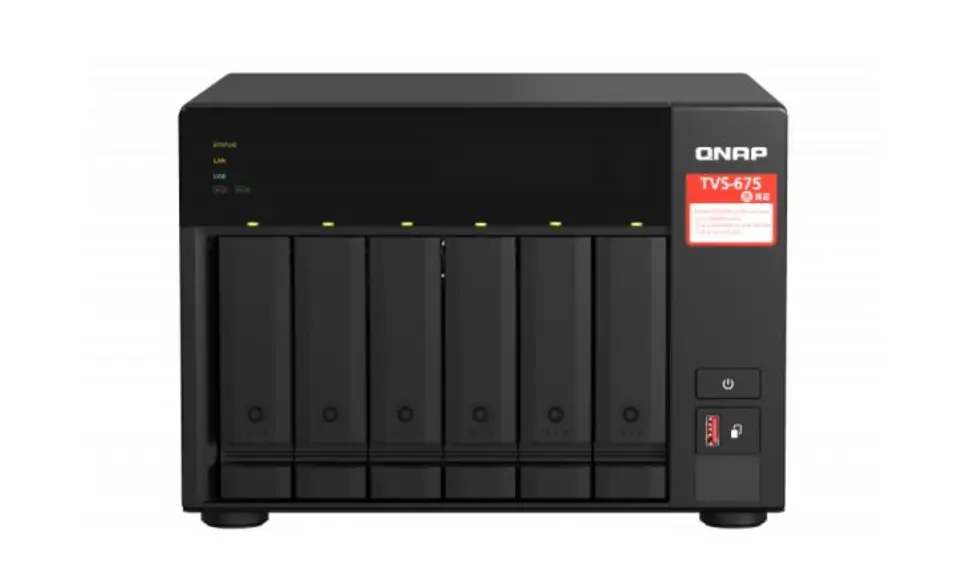 ⁨TVS-675-8G 6x0HDD NAS ZhaoXin KX-U6580 8GB RA⁩ at Wasserman.eu