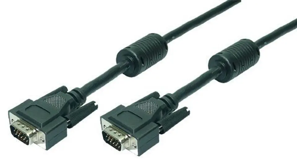 ⁨Data cable m / m VGA 2x Ferrite, 20m⁩ at Wasserman.eu