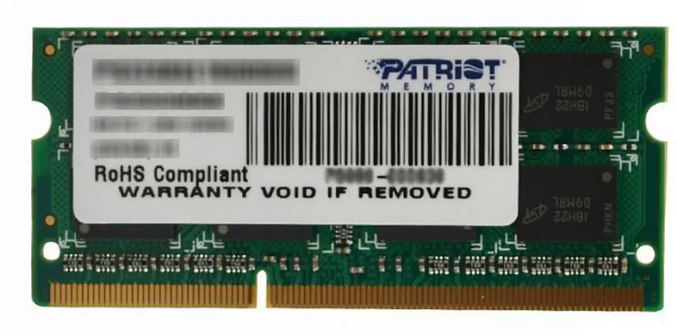 ⁨Patriot Memory 4GB PC3-12800 memory module DDR3 1600 MHz⁩ at Wasserman.eu