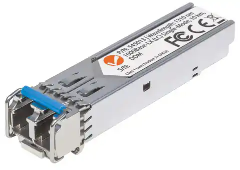 ⁨Intellinet Moduł MiniGBIC/SFP 1000Base-LX (LC), jednomodowy, 1310nm, 10km⁩ w sklepie Wasserman.eu