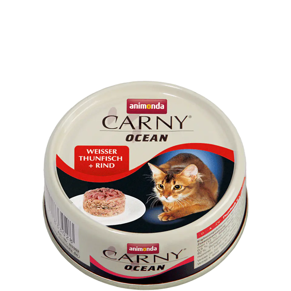 ⁨ANIMONDA Carny Ocean puszka biały tuńczyk i wołowina 80 g⁩ w sklepie Wasserman.eu