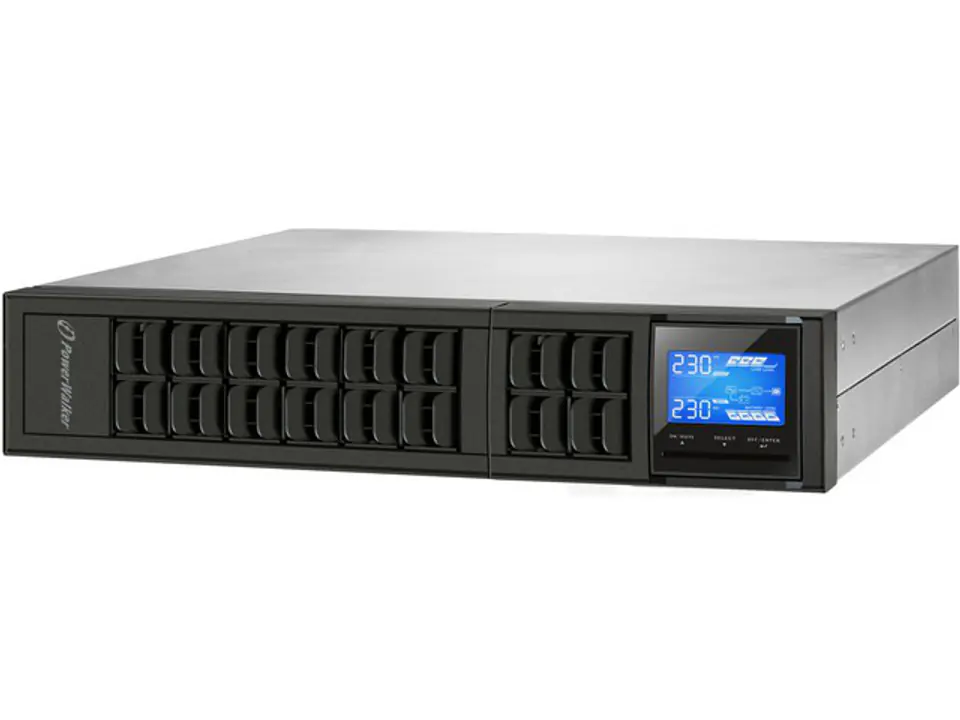 ⁨UPS ON-LINE 2000VA 4X IEC OUT, USB/RS-232, LCD, RACK19''/TOWER⁩ at Wasserman.eu