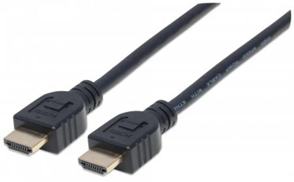 ⁨MANHATTAN HDMI - HDMI 2m /s1x HDMI (wtyk) 1x HDMI (wtyk)⁩ w sklepie Wasserman.eu