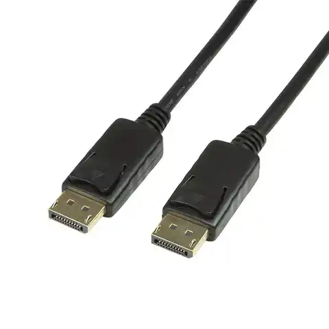 ⁨DisplayPort 1.2 connecti on cable, 4K/2K, 10m⁩ at Wasserman.eu