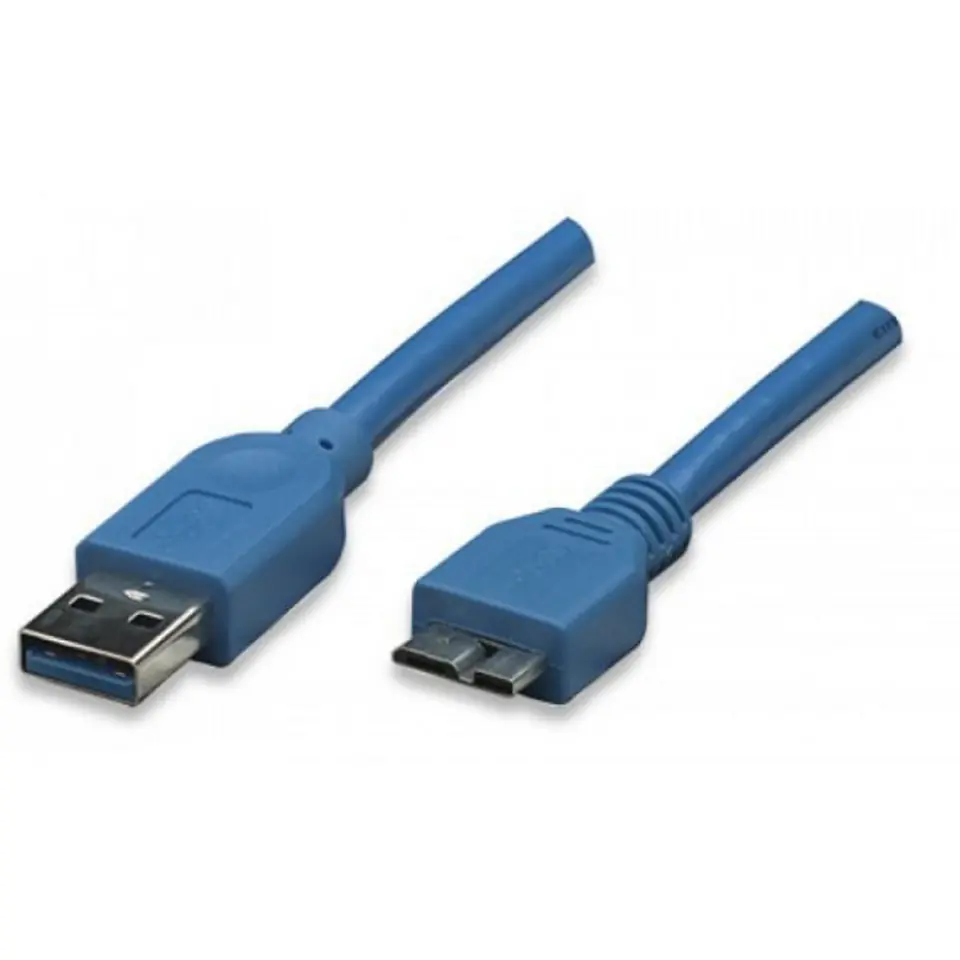⁨Kabel USB TECHLY microUSB 3.0 typ B 0.5⁩ w sklepie Wasserman.eu