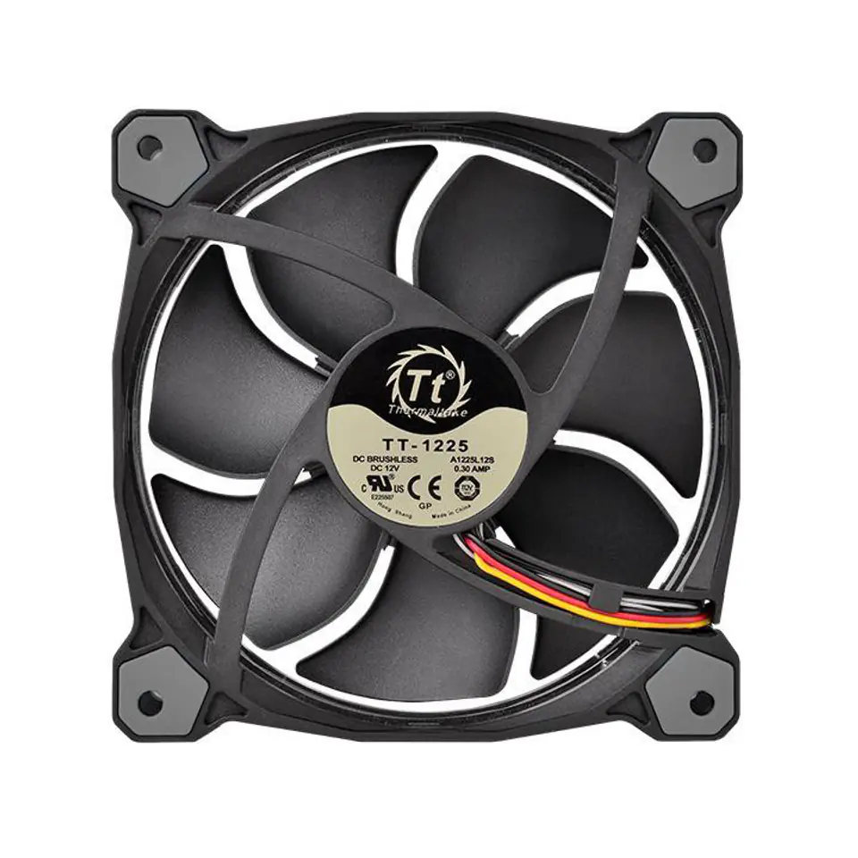 ⁨Wentylator do obudów THERMALTAKE Ring 12 CL-F042-PL12SW-A⁩ w sklepie Wasserman.eu