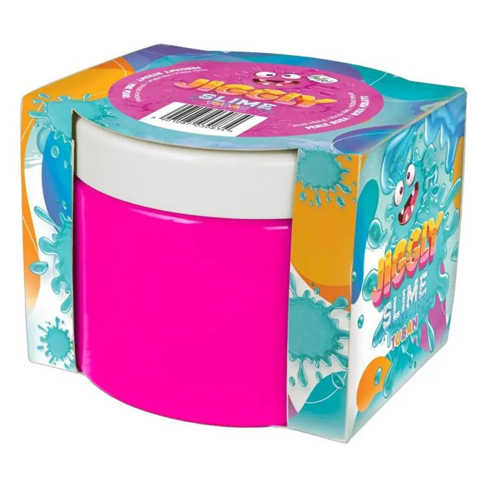 ⁨Slime Jiggly  - różowy perłowy 500g⁩ w sklepie Wasserman.eu