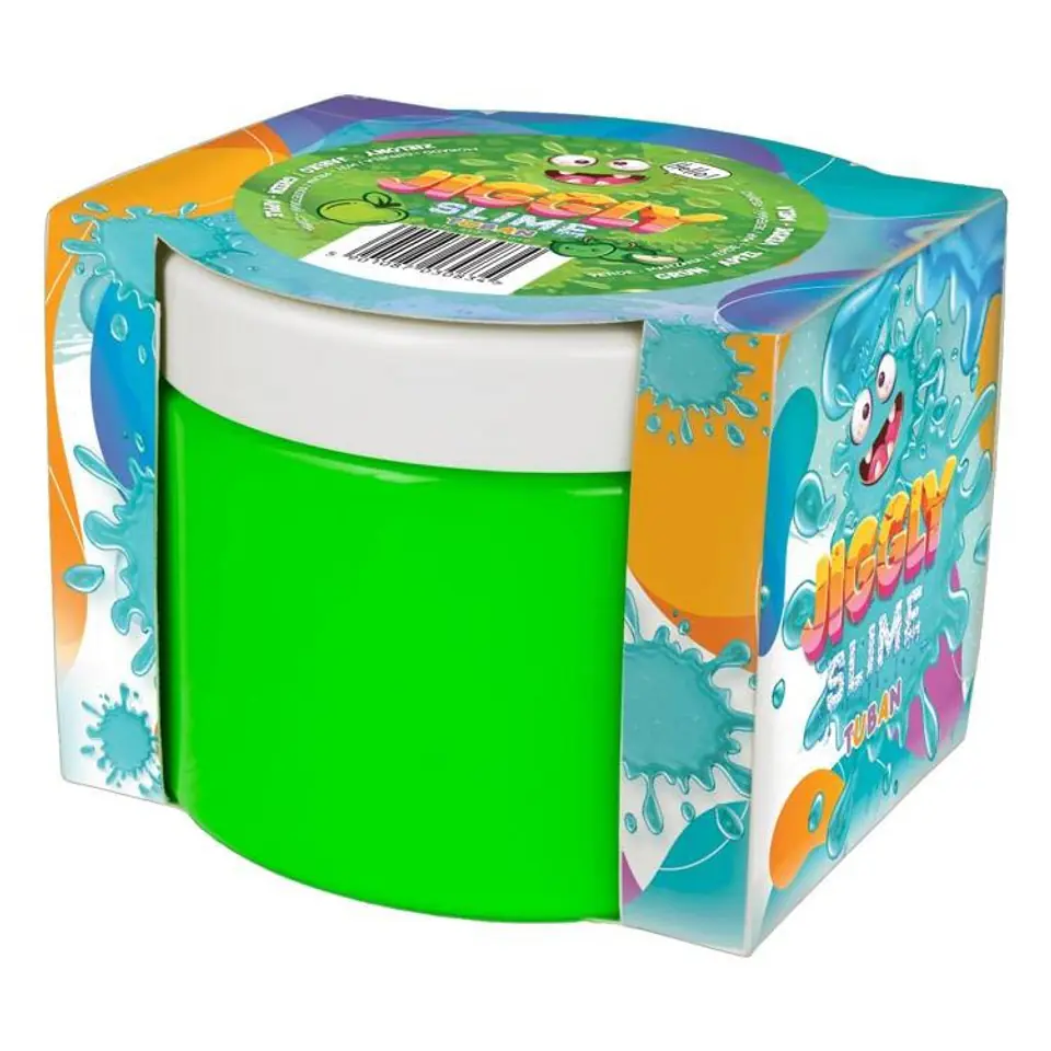 ⁨Slime Jiggly - zielony Jabłko 500g⁩ w sklepie Wasserman.eu