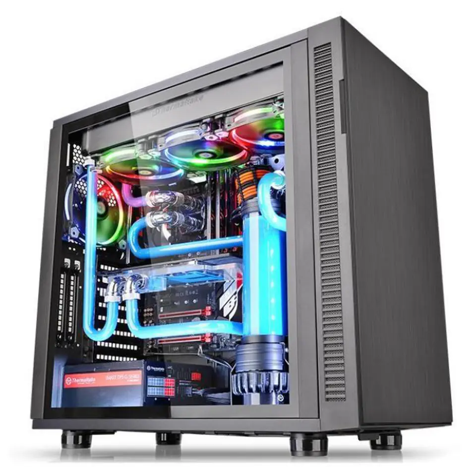 ⁨Thermaltake Suppressor F31 Tempered Glass Edition Midi Tower Black⁩ at Wasserman.eu