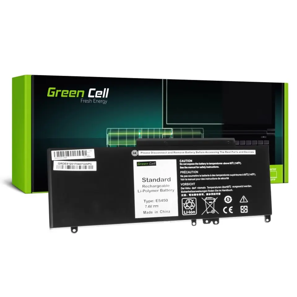 Battery 0WYJC2 G5M10 7.4V 5800mAh for Dell Latitude E5450 E5550 at Wasserman.eu