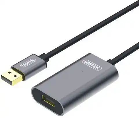⁨Kabel USB UNITEK USB 2.0 typ A 5⁩ w sklepie Wasserman.eu