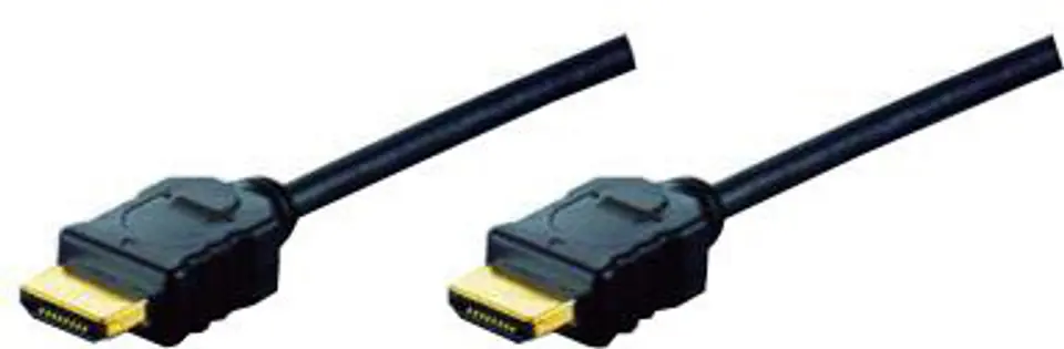 ⁨Kabel Assmann AK-330107-100-S (HDMI M - HDMI M; 10m; kolor czarny)⁩ w sklepie Wasserman.eu
