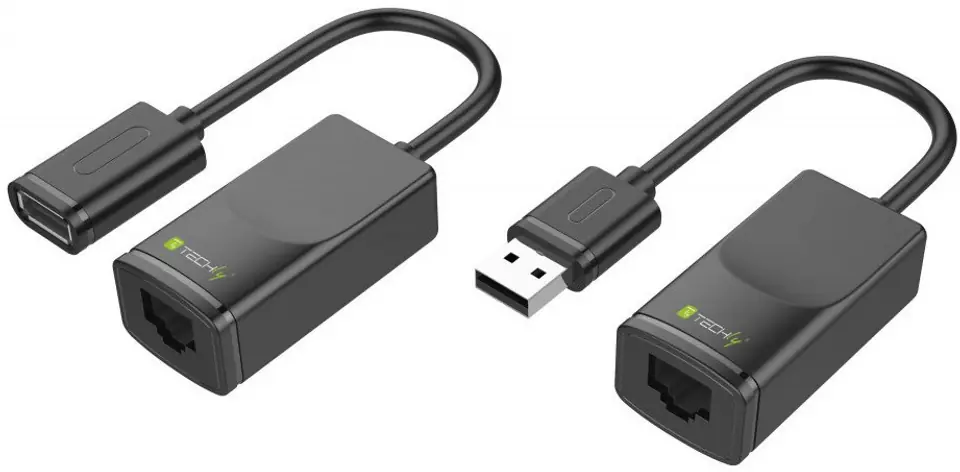 ⁨Adapter TECHLY IUSB-EXTENDTY2 Przedłużacz (Extender)⁩ w sklepie Wasserman.eu