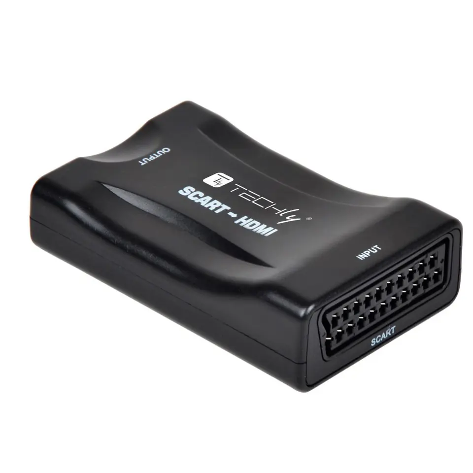 ⁨TECHLY IDATA SCART-HDMI3 HDMI to SCART Converter⁩ at Wasserman.eu