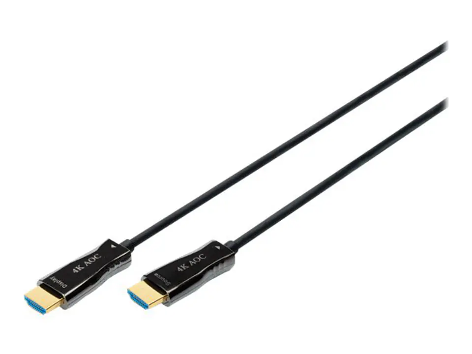 ⁨DIGITUS HDMI med Ethernet-kabel - 10 m⁩ at Wasserman.eu
