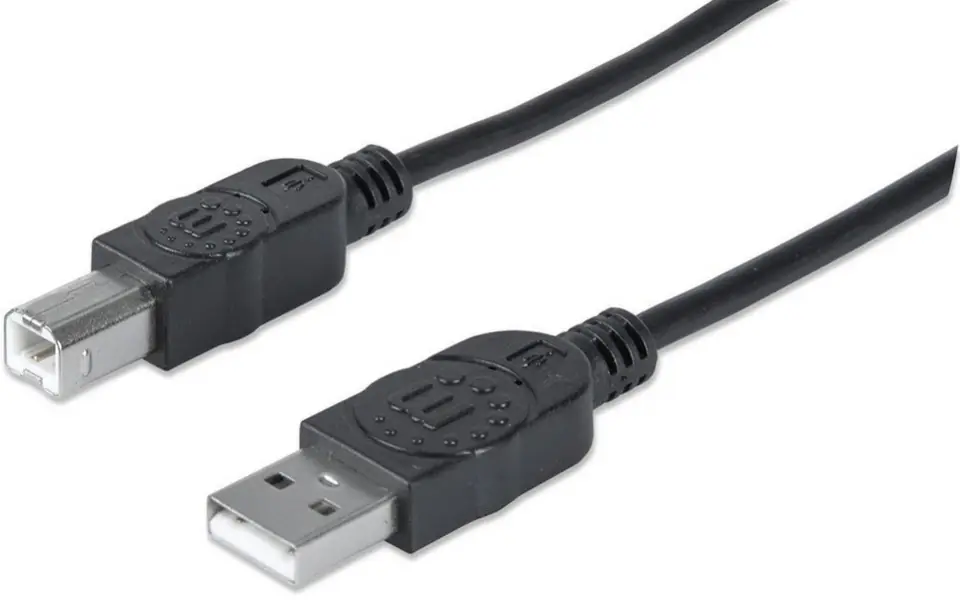 ⁨MANHATTAN USB 2.0 Type B Cable (Plug) 5⁩ at Wasserman.eu