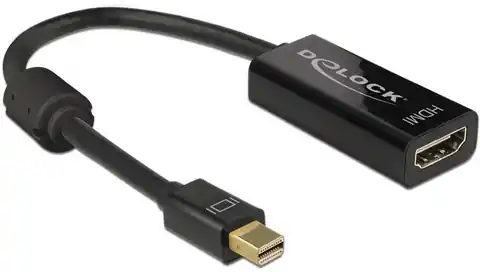 ⁨Adapter DELOCK Mini DisplayPort (M) - HDMI (F) Mini DisplayPort - HDMI 62613⁩ w sklepie Wasserman.eu