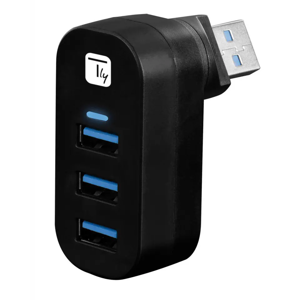 ⁨USB HUB 4 PORTS 3.0 SSPEED ROT⁩ at Wasserman.eu