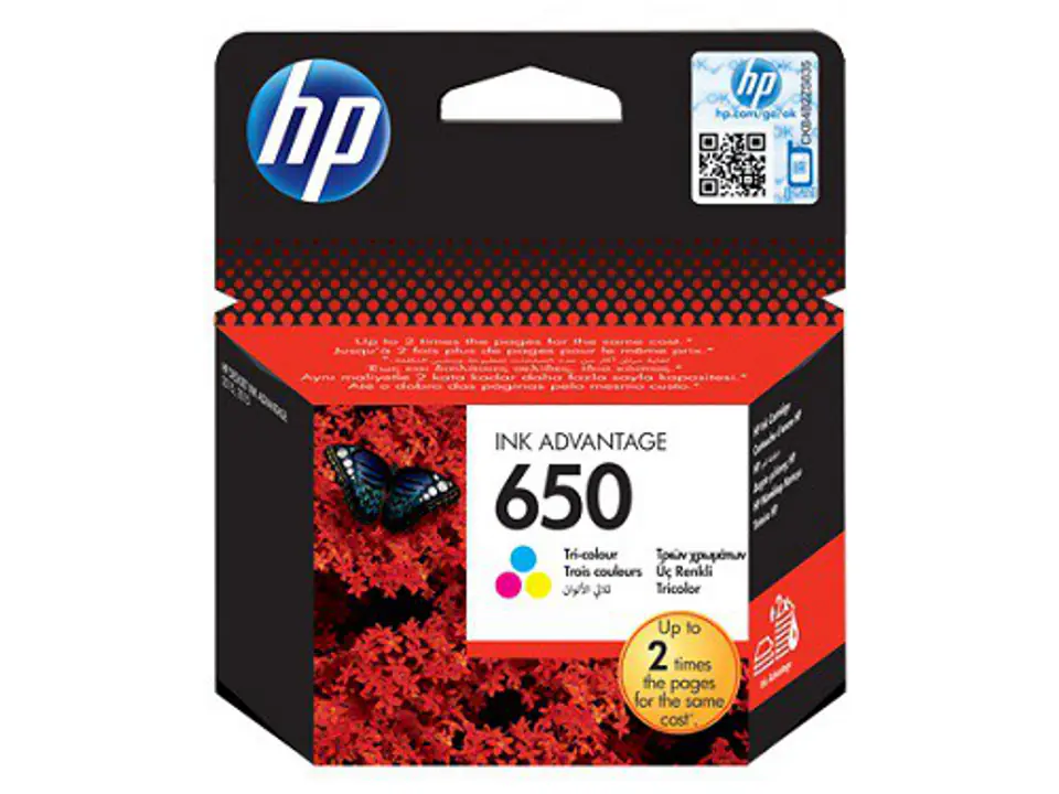 ⁨HP 650 Tricolor CZ102AE CZ102AE⁩ w sklepie Wasserman.eu