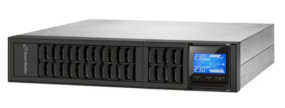 ⁨UPS ON-LINE 3000VA 4X IEC + TERMINAL OUT, USB/RS-232, LCD, RACK 19''/TOWER⁩ at Wasserman.eu