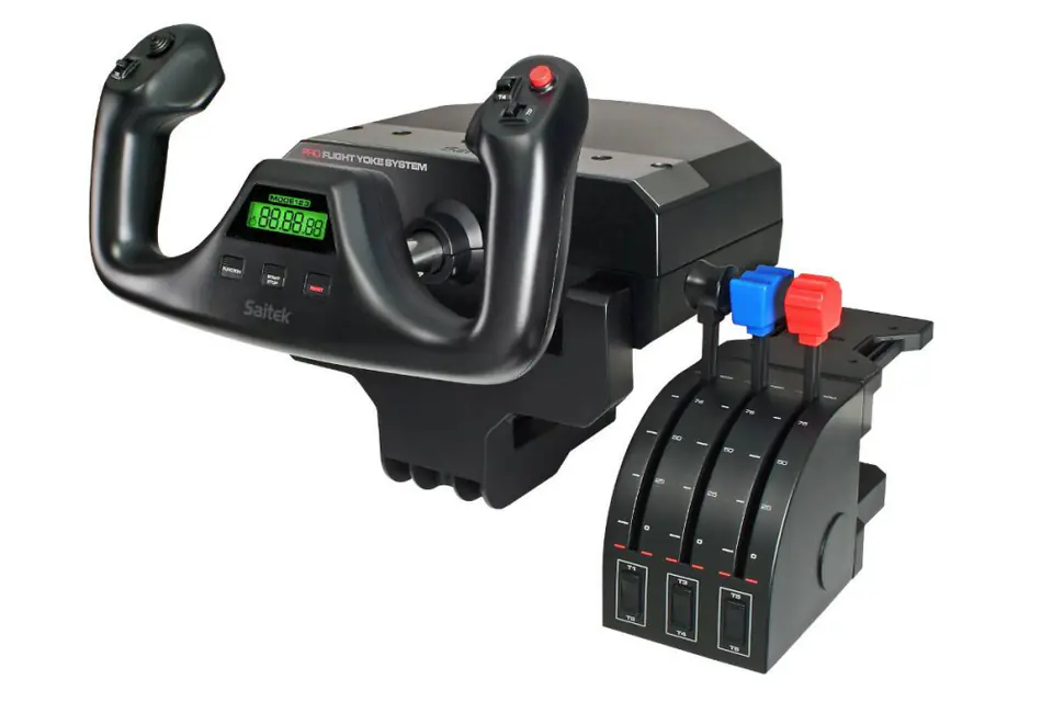 ⁨PRO FLIGHT Yoke System (Volt + Throttle)⁩ at Wasserman.eu