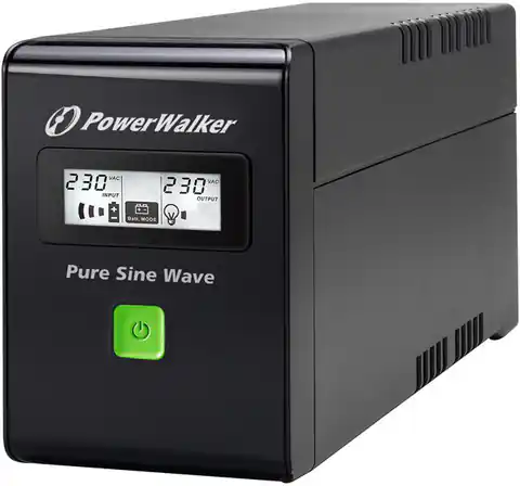 ⁨Uninterruptible power supply POWERWALKER VI 600 SW 10120061 600VA⁩ at Wasserman.eu