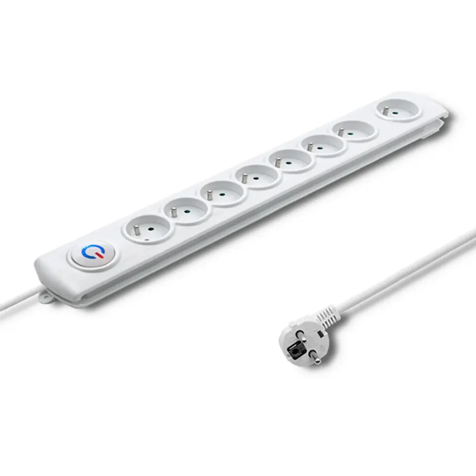 ⁨Surge protector | 8 | sockets 1.5m⁩ at Wasserman.eu