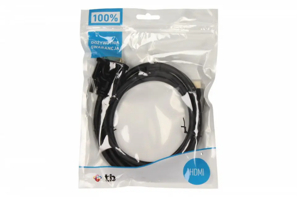 ⁨TB HDMI - DVI 1.8 m 1.8m /s⁩ w sklepie Wasserman.eu