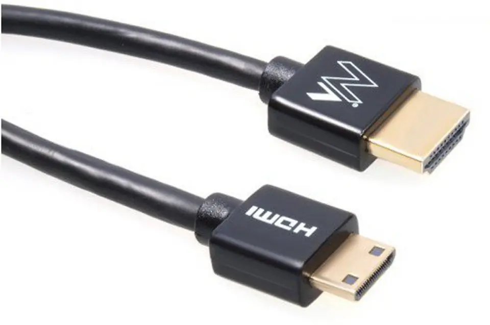 ⁨Cable Maclean, HDMI-miniHDMI, ULTRA SLIM, v1.4, A-C, 2m, MCTV-712⁩ at Wasserman.eu