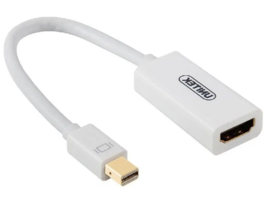 ⁨Adapter UNITEK Mini DisplayPort - HDMI Mini DisplayPort - HDMI Y-6331⁩ w sklepie Wasserman.eu