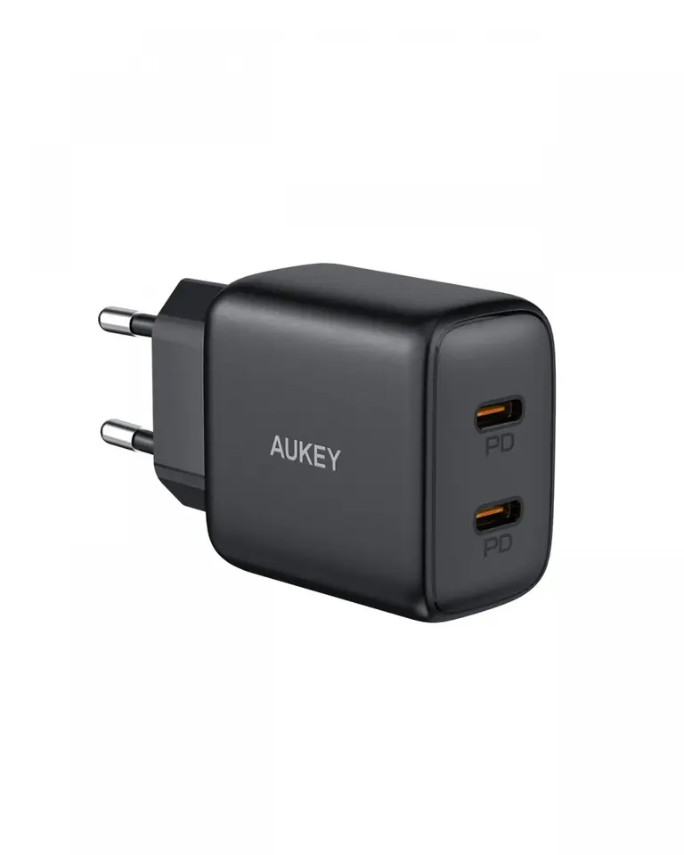 AUKEY PA-R1S Mini Black ultrafast Wall Charger at Wasserman.eu