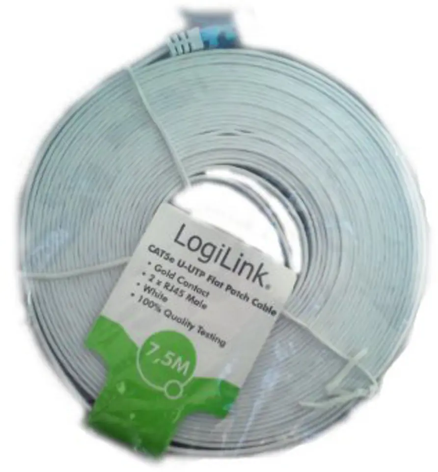 ⁨LOGILINK UTP Cat. 5e 20 m Biały 20 Patchcord⁩ w sklepie Wasserman.eu