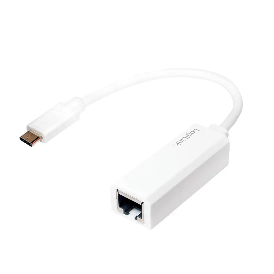Adapter LOGILINK UA0238 Biały UA0238 USB 3.1 Typ C - RJ45 w sklepie Wasserman.eu