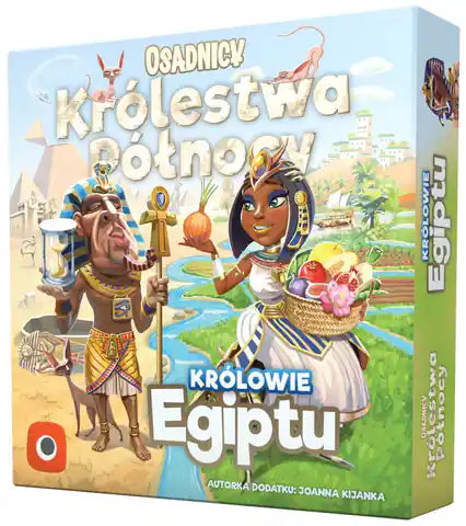 ⁨Gra Osadnicy Królestwa Północy Królowie Egiptu⁩ w sklepie Wasserman.eu