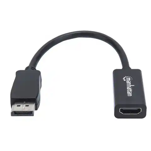 ⁨Adapter MANHATTAN 151634 DisplayPort - HDMI⁩ w sklepie Wasserman.eu