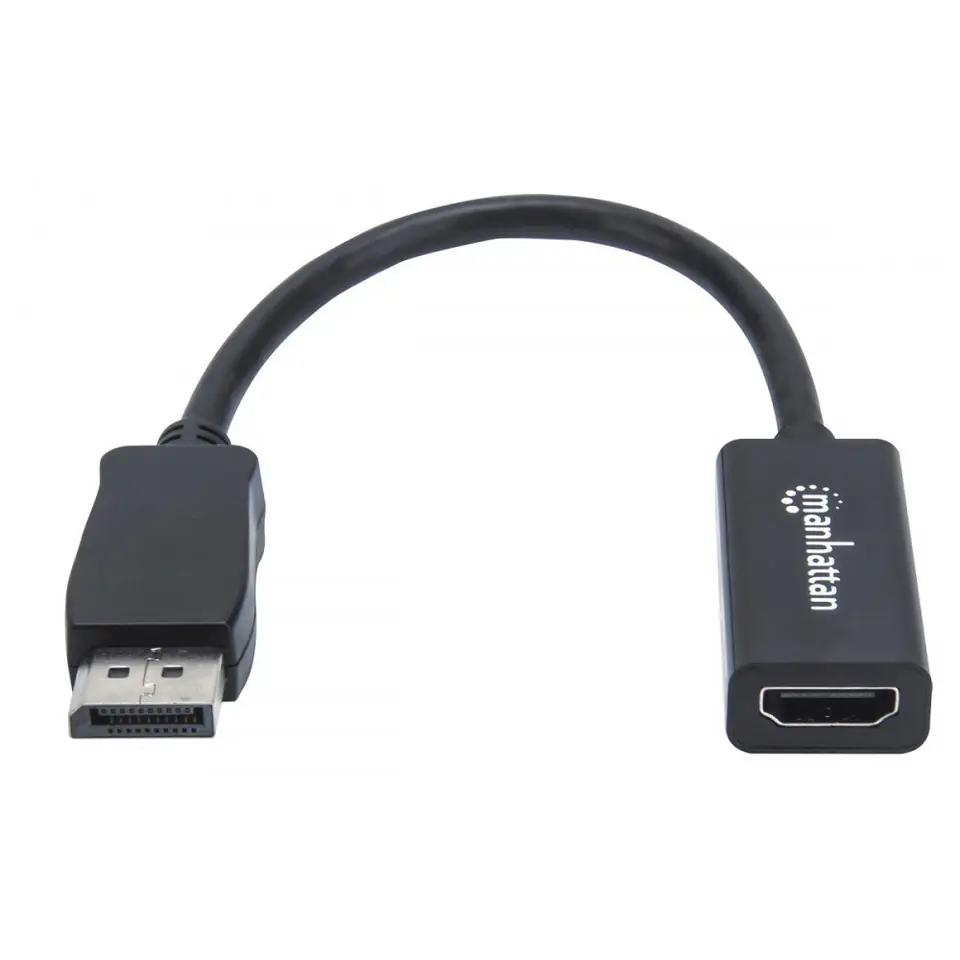 ⁨Adapter MANHATTAN 151634 DisplayPort - HDMI⁩ at Wasserman.eu