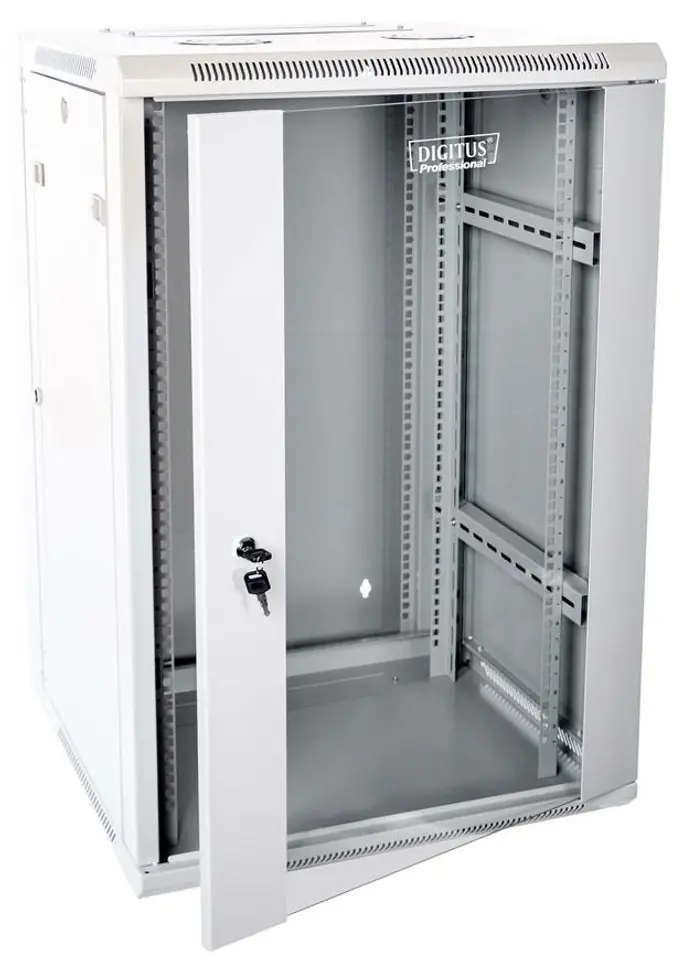 DIGITUS Szafka wisząca dwusekcyjna 19'' 12U 600x600 RAL7035 w sklepie Wasserman.eu