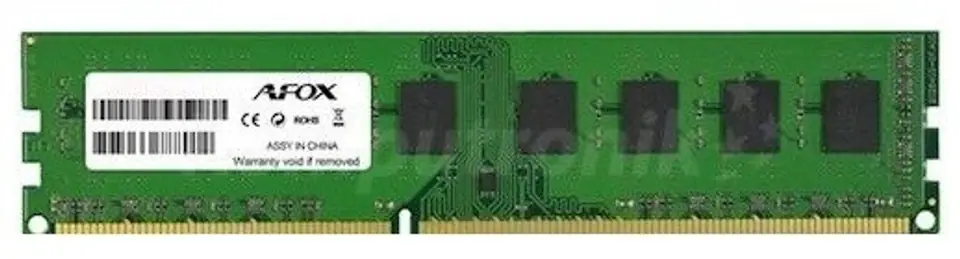 ⁨AFOX DDR3 4G 1600 UDIMM memory module 4 GB 1 x 4 GB 1600 MHz LV 1,35V⁩ at Wasserman.eu