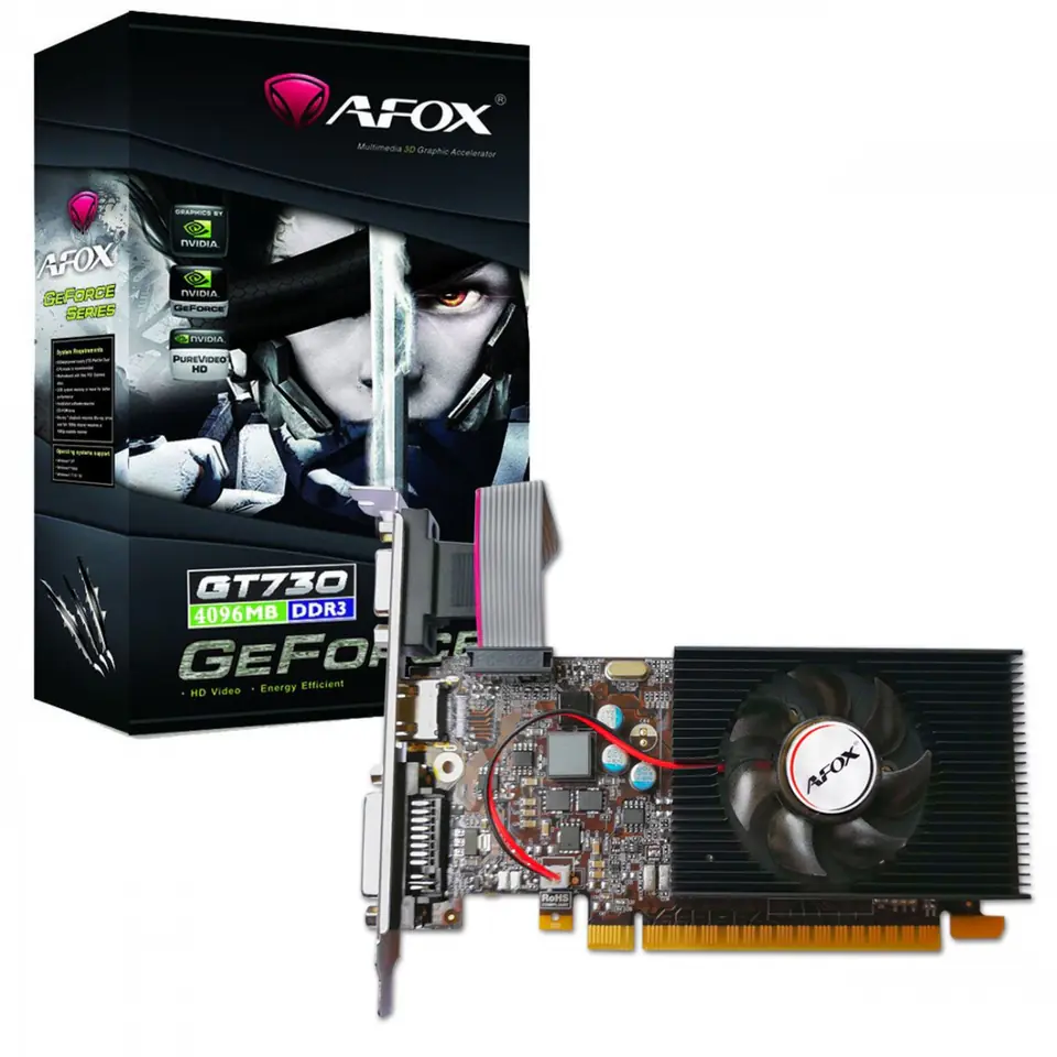 Graphic card Geforce GT730 4GB DDR3 at Wasserman.eu