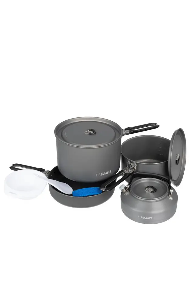 Zestaw naczyń turystycznych Fire Maple FEAST 2 Black w sklepie Wasserman.eu
