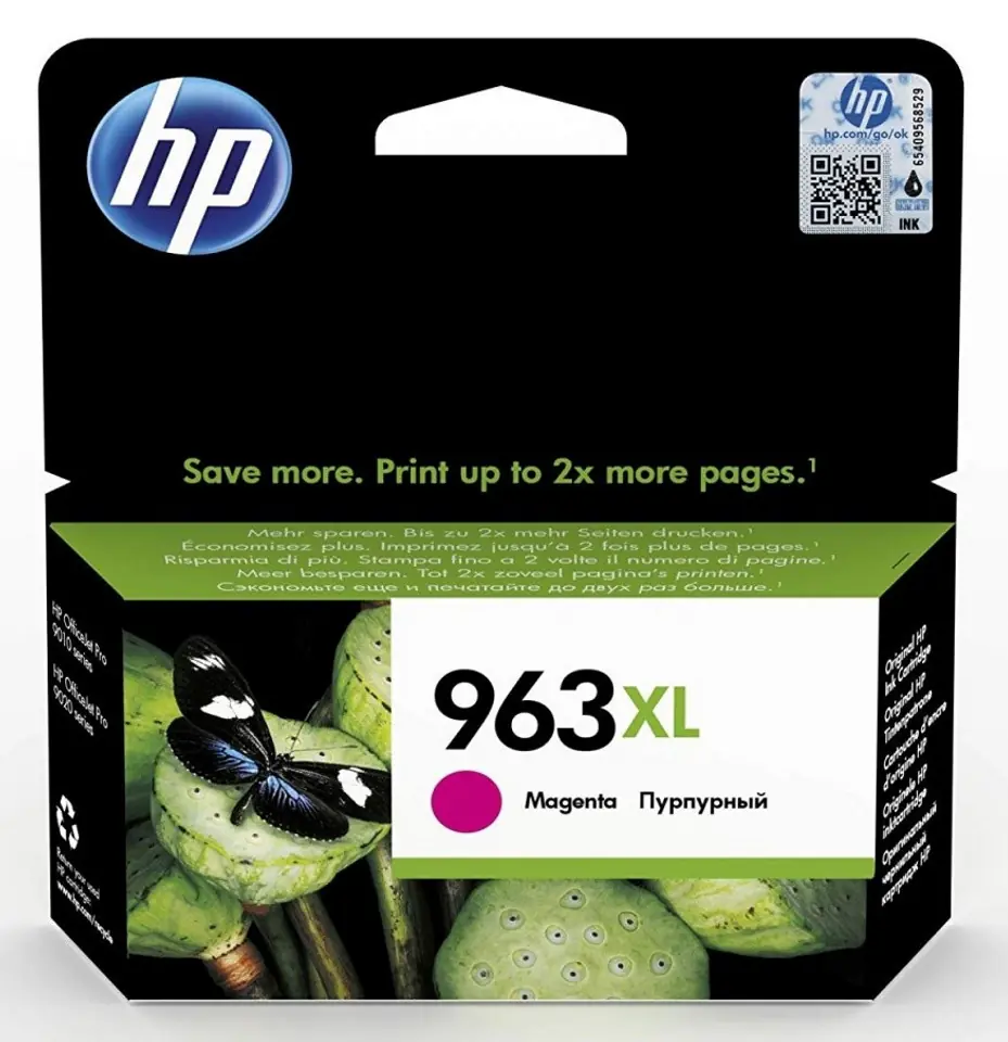 ⁨Ink cartridge HP 963XL Magenta 3JA28AE⁩ at Wasserman.eu